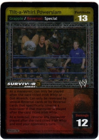 Tilt-a-Whirl Powerslam (SS3) Foil